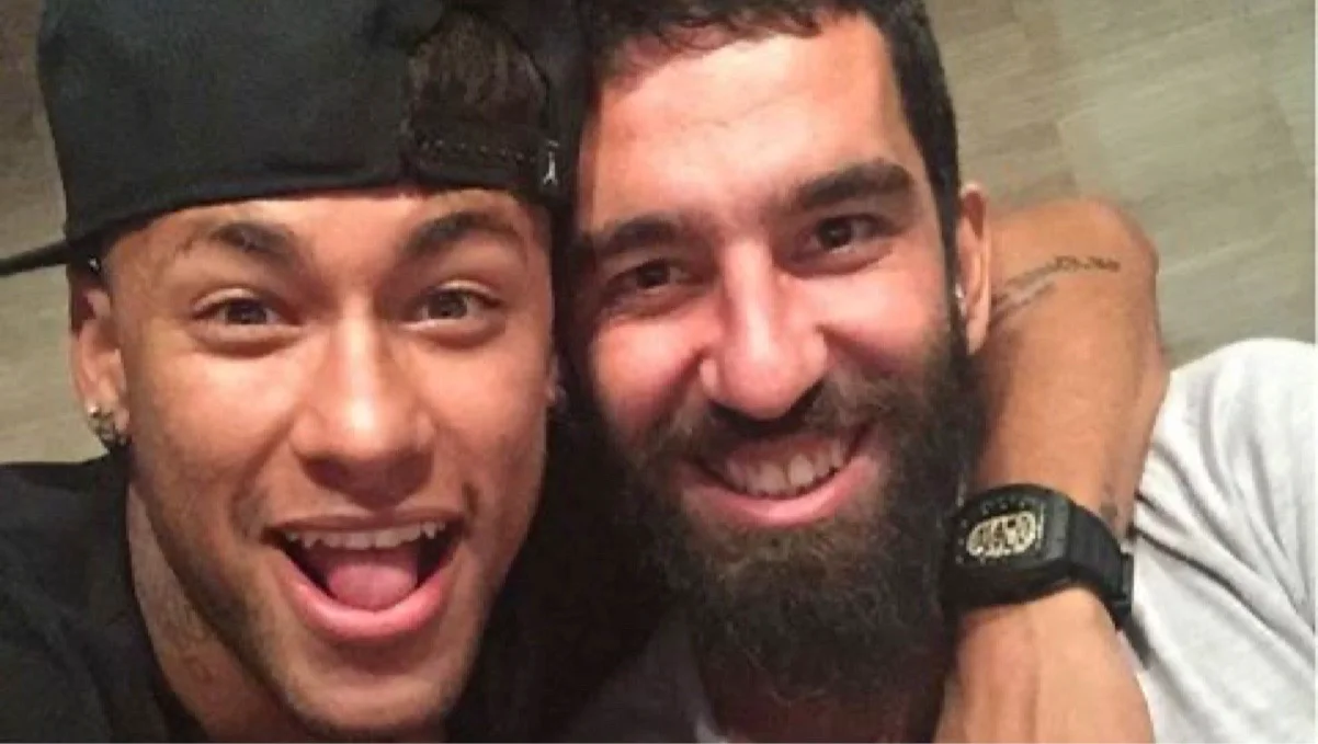 Неймар и Арда Туран / фото из соцсетей