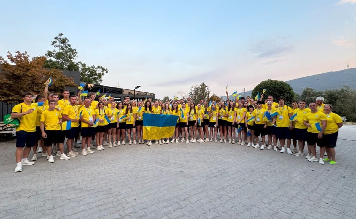 Сборная Украины на ЕЮОФ-2025 / НОК Украины