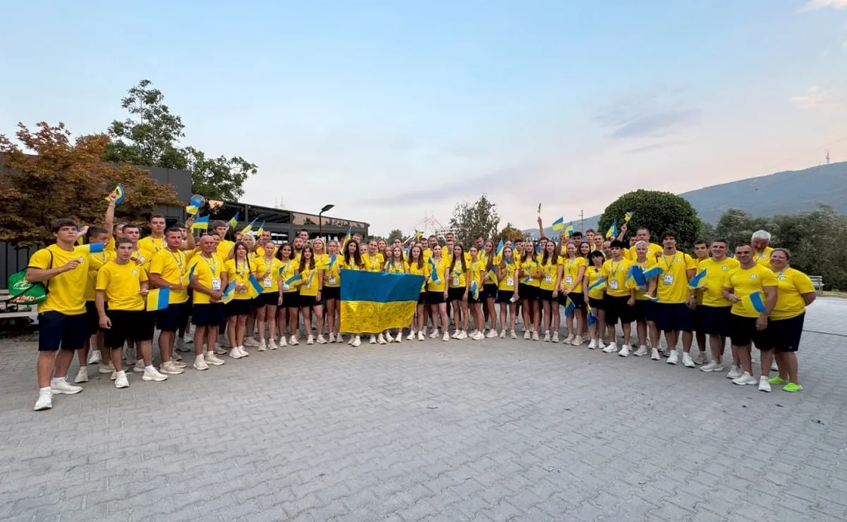 Сборная Украины на ЕЮОФ-2025 / НОК Украины