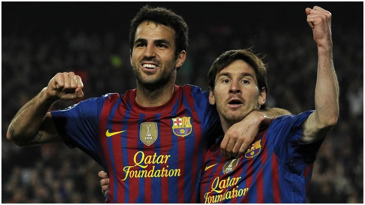 Сеск Фабрегас и Лионель Месси / IMAGO