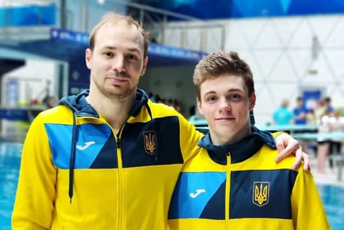 Станіслав Оліферчик та Кірілл Болюх / Ukrainian Diving Federation