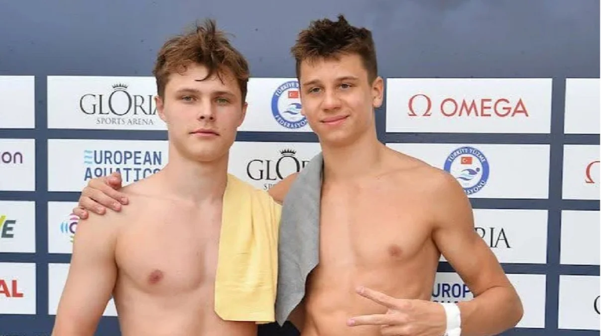 Олексій Середа та Марк Гриценко / Ukrainian Diving Federation