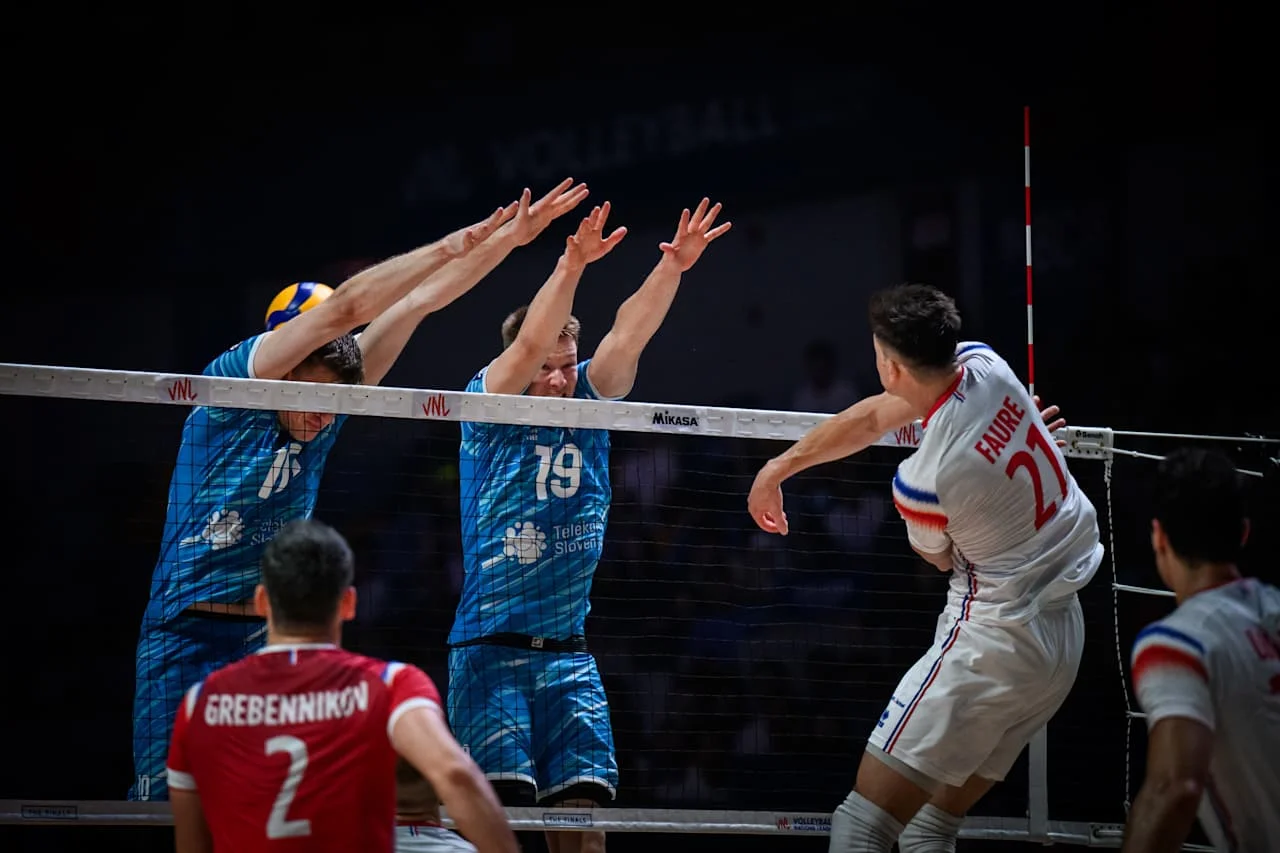 Словенія переграла Францію / Фото: volleyballworld.com