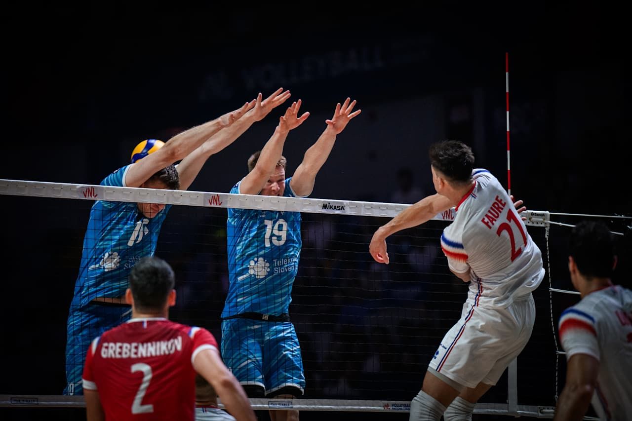Словения переиграла Францию / Фото: volleyballworld.com