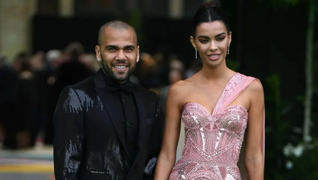 Дані Алвес та Джоана Санс / фото: EFE