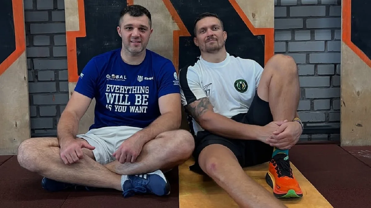 Радченко та Усик / Фото зі соцмереж