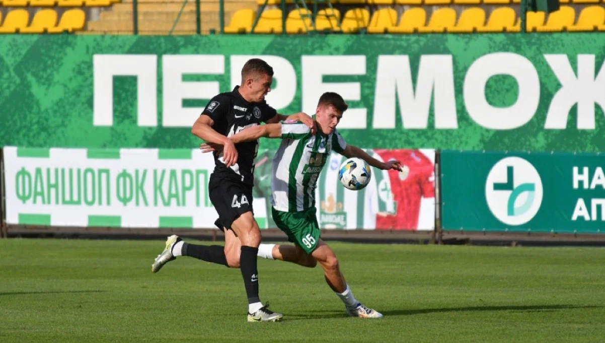 Карпати – Полісся – 0:2 / Офіційний сайт УПЛ