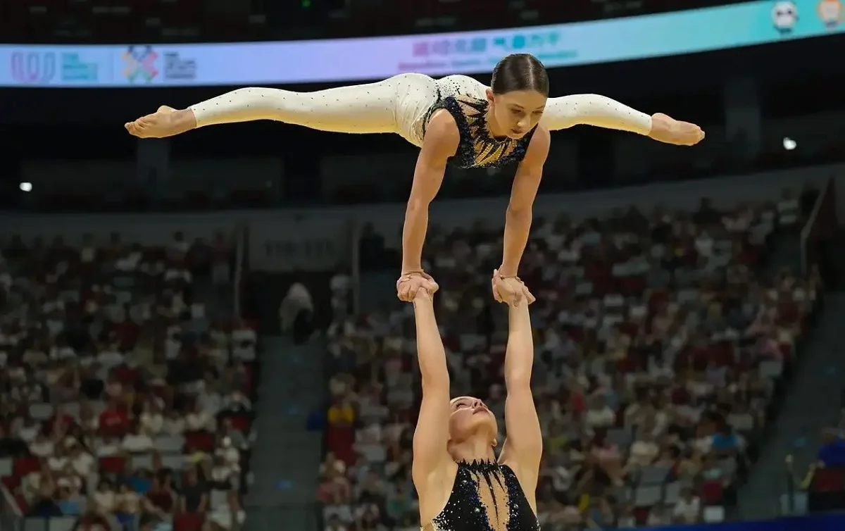 Ангелина Чернявская и Рузанна Вечерук / Спортивный комитет Украины