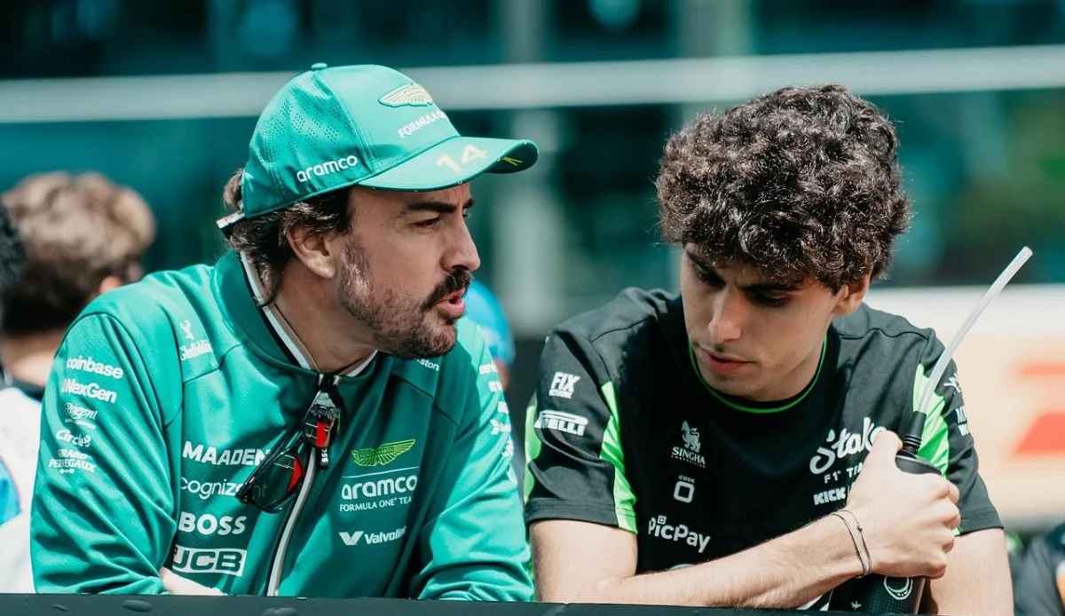 Фернандо Алонсо і Габріел Бортолето / Фото з facebook.com/gabrielbortoleto85