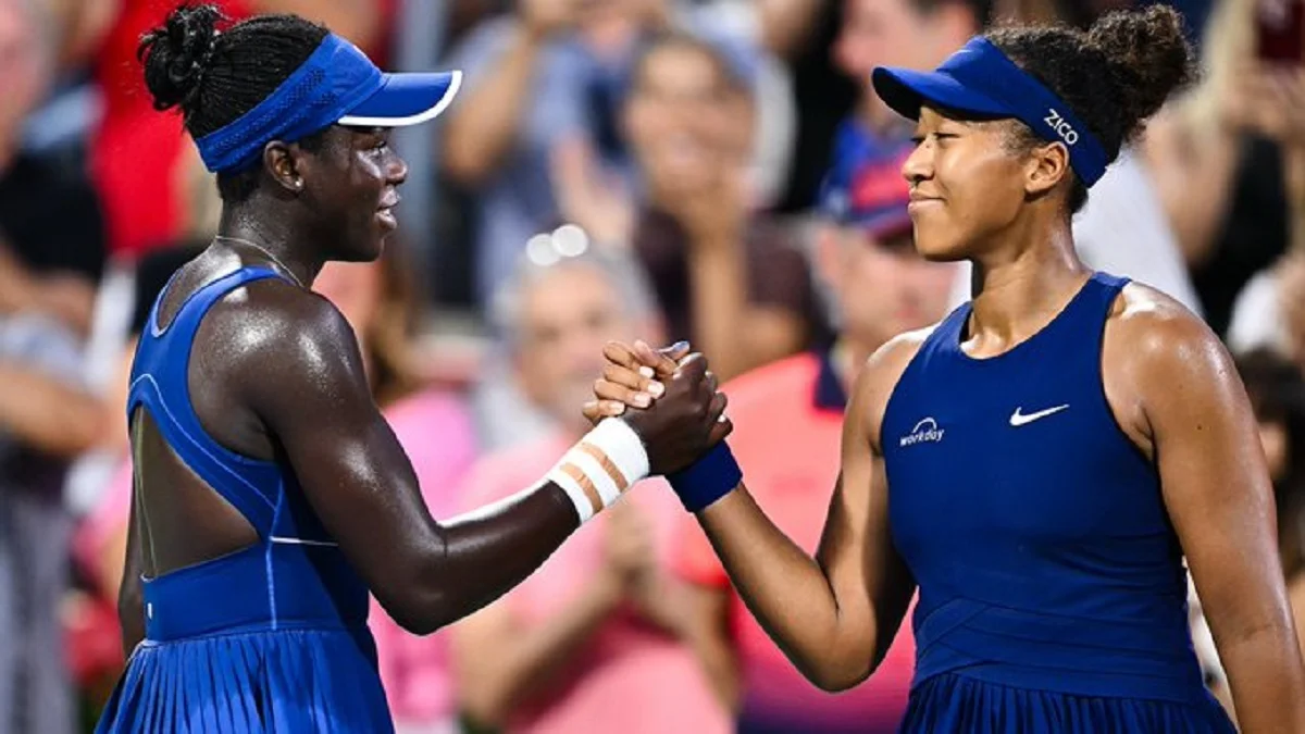 Виктория Мбоко и Наоми Осака / EFE