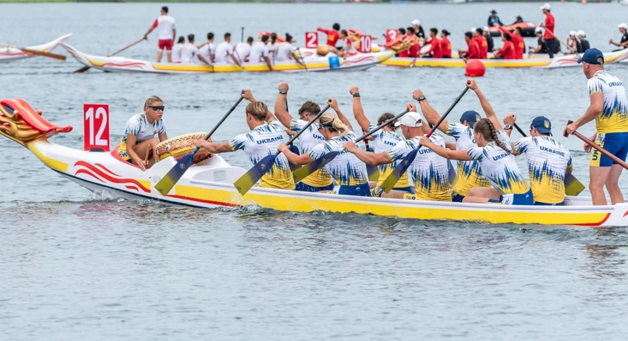 Гребля на лодках "Дракон" / фото: theworldgames2025