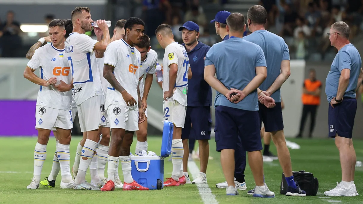 Динамо против Пафоса / Фото пресс-службы Динамо