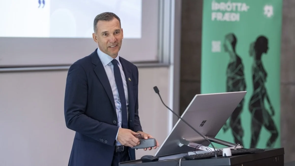 Президент УАФ Андрій Шевченко / фото: УАФ