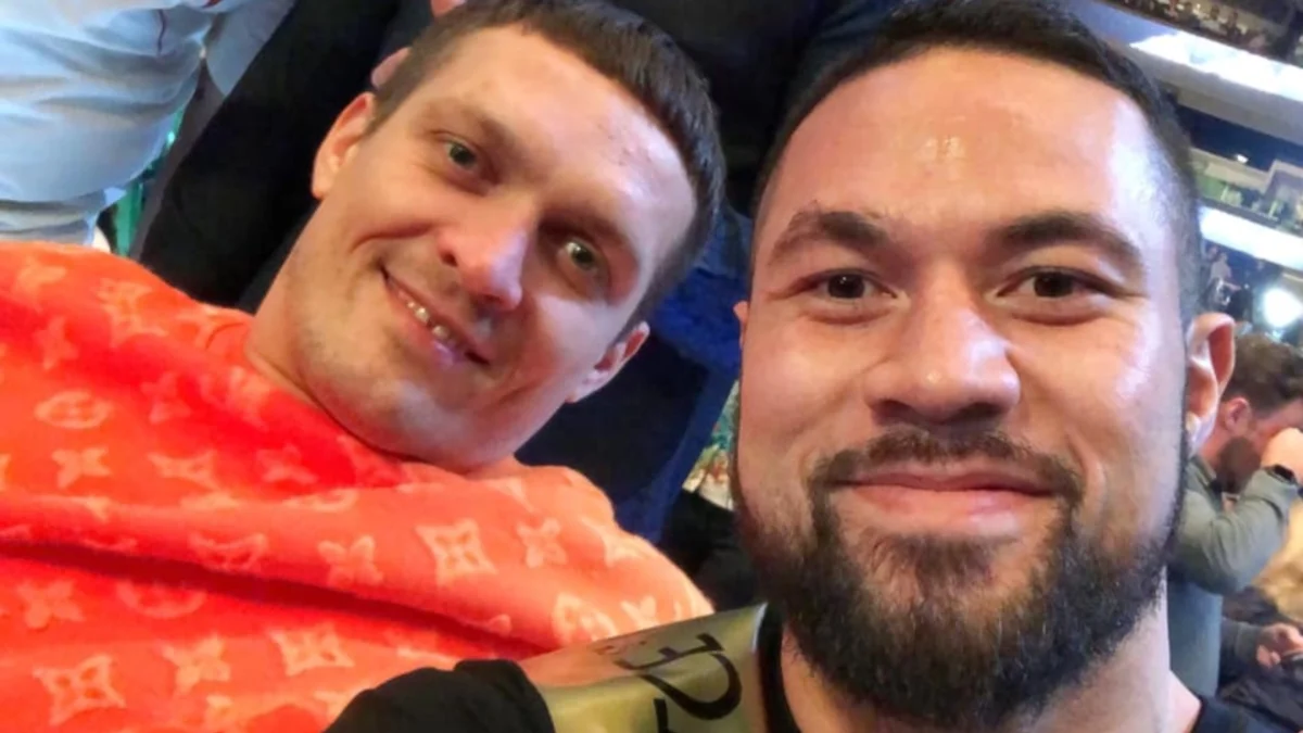 Усик і Паркер / фото: instagram.com/joeboxerparker