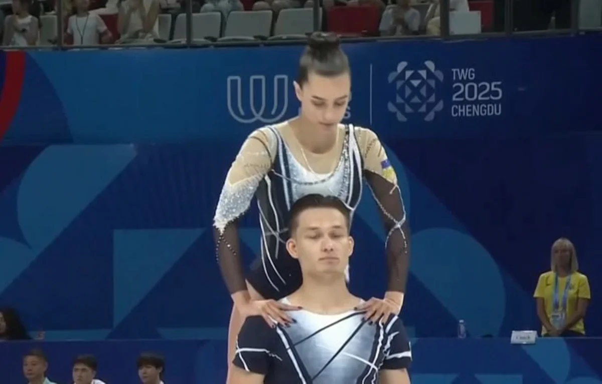 Анастасія Курашвілі та Станіслав Галайда / скріншот