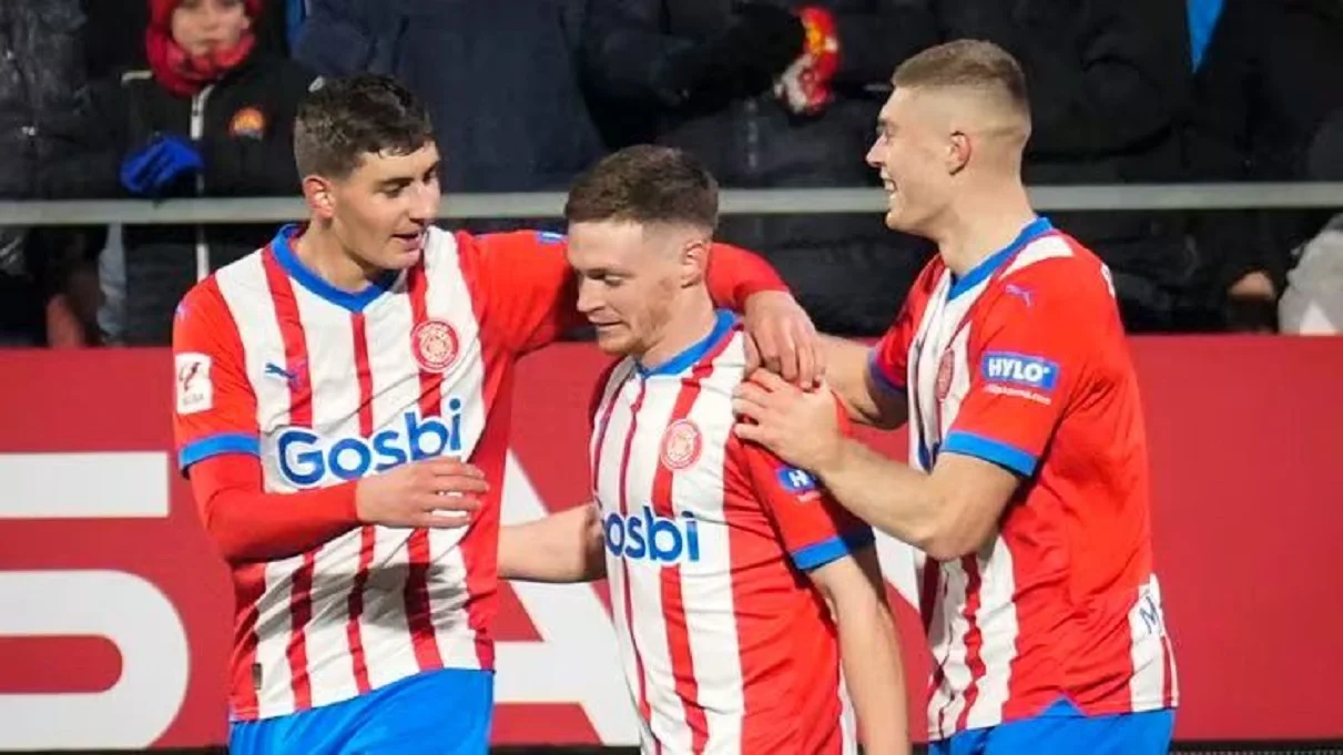 Антал, Цыганков и Довбик / David Borrat/EFE