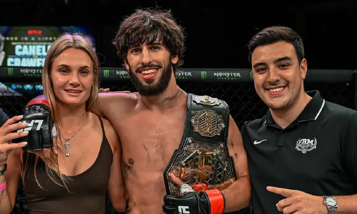 Давид Аллахвердієв та Даяна Ястремська / фото: instagram.com/lfafighting