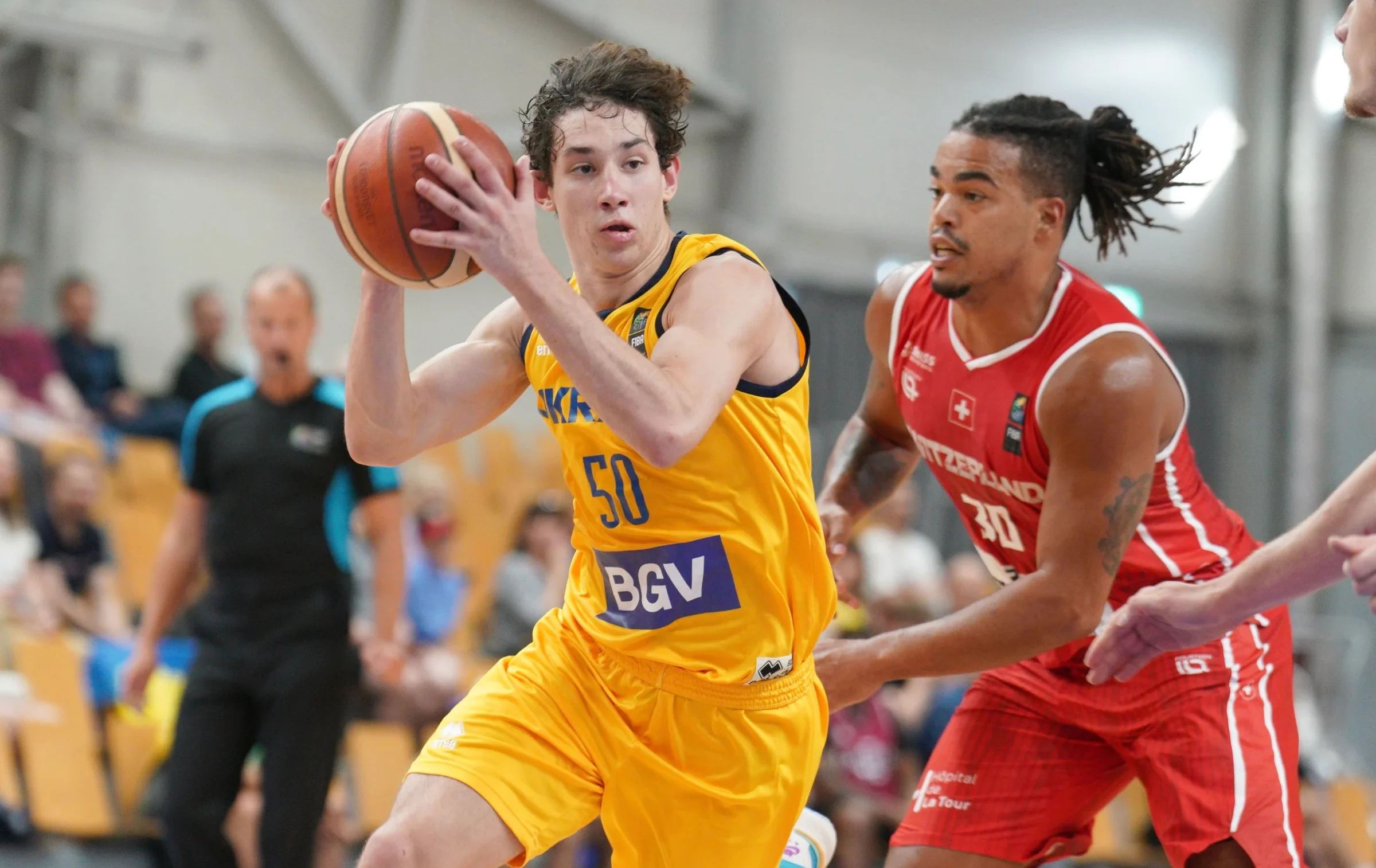 Сборная Украины переиграла Швейцарию в пре-квалификации ЧМ-2027 / fiba.basketball