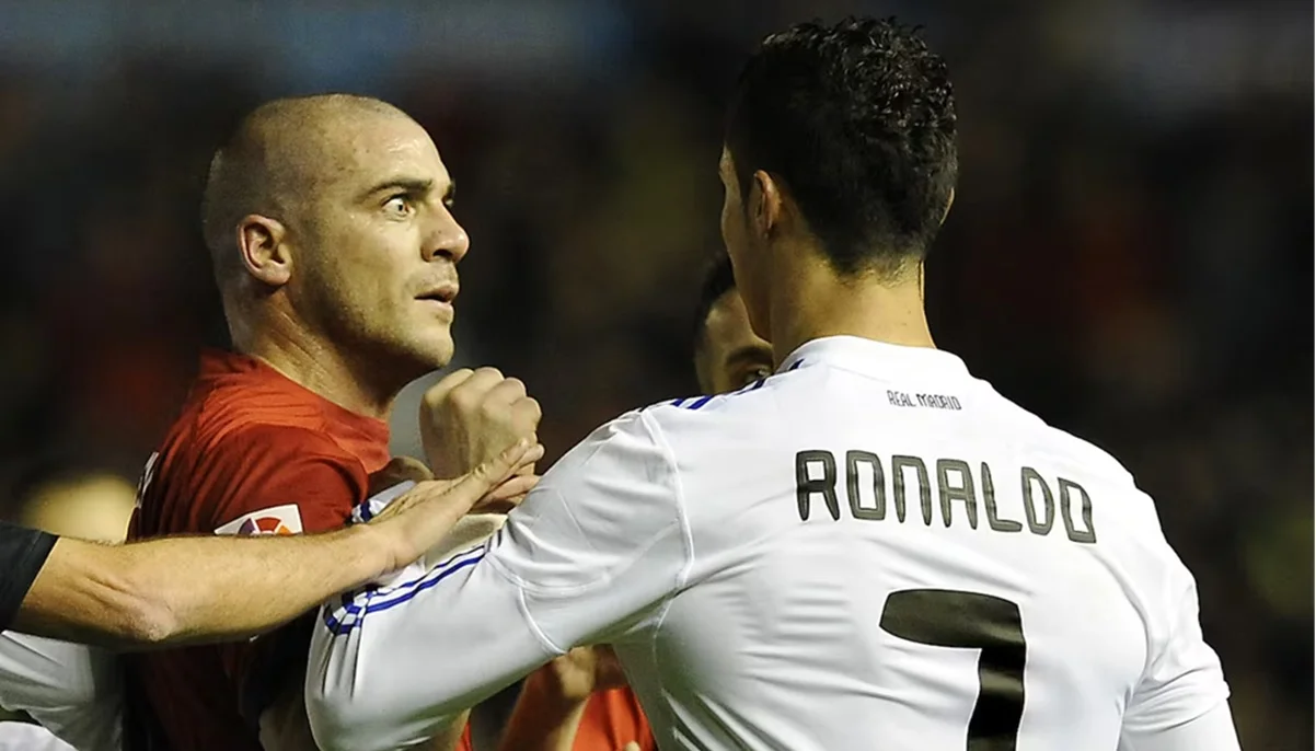 Вальтер Пандиани и Криштиану Роналду / фото: RAFA RIVAS