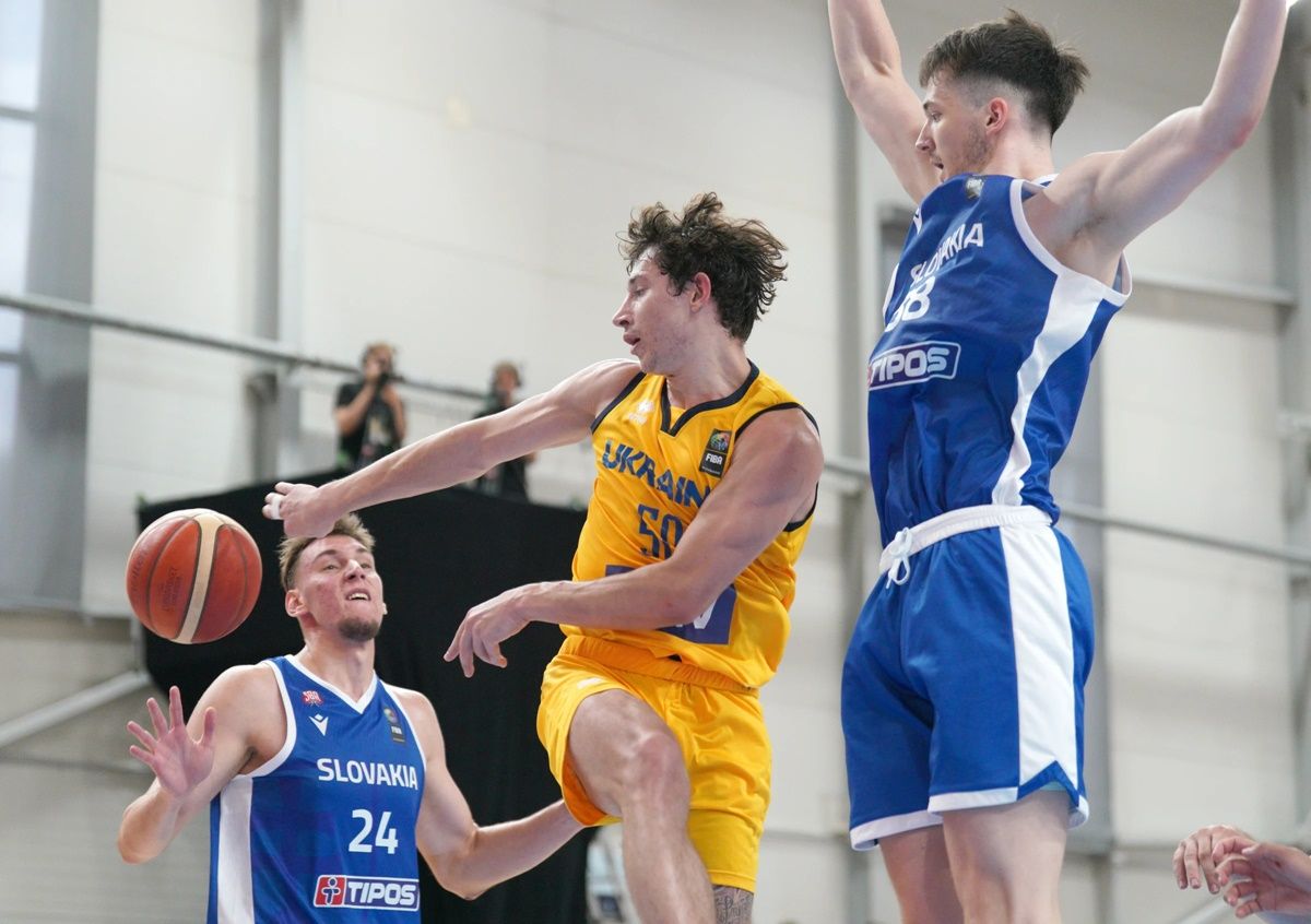 Українці переграли словаків у першій зустрічі / fiba.basketball