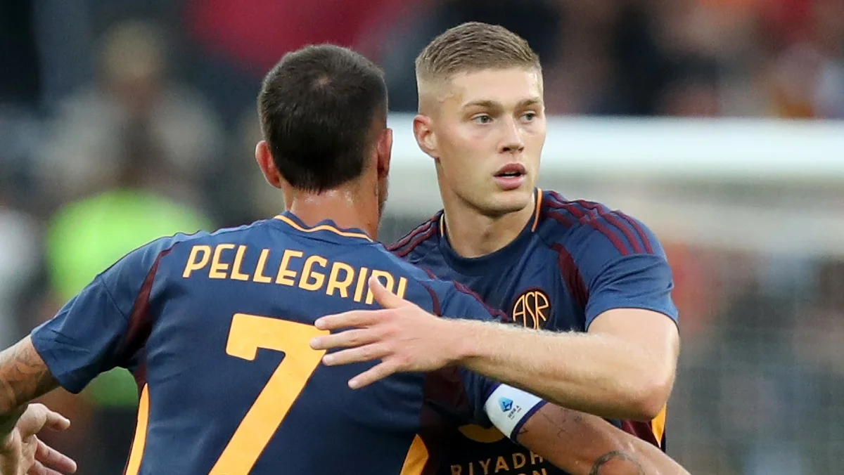 Пеллегріні та Довбик / Фото Paolo Bruno/Getty Images