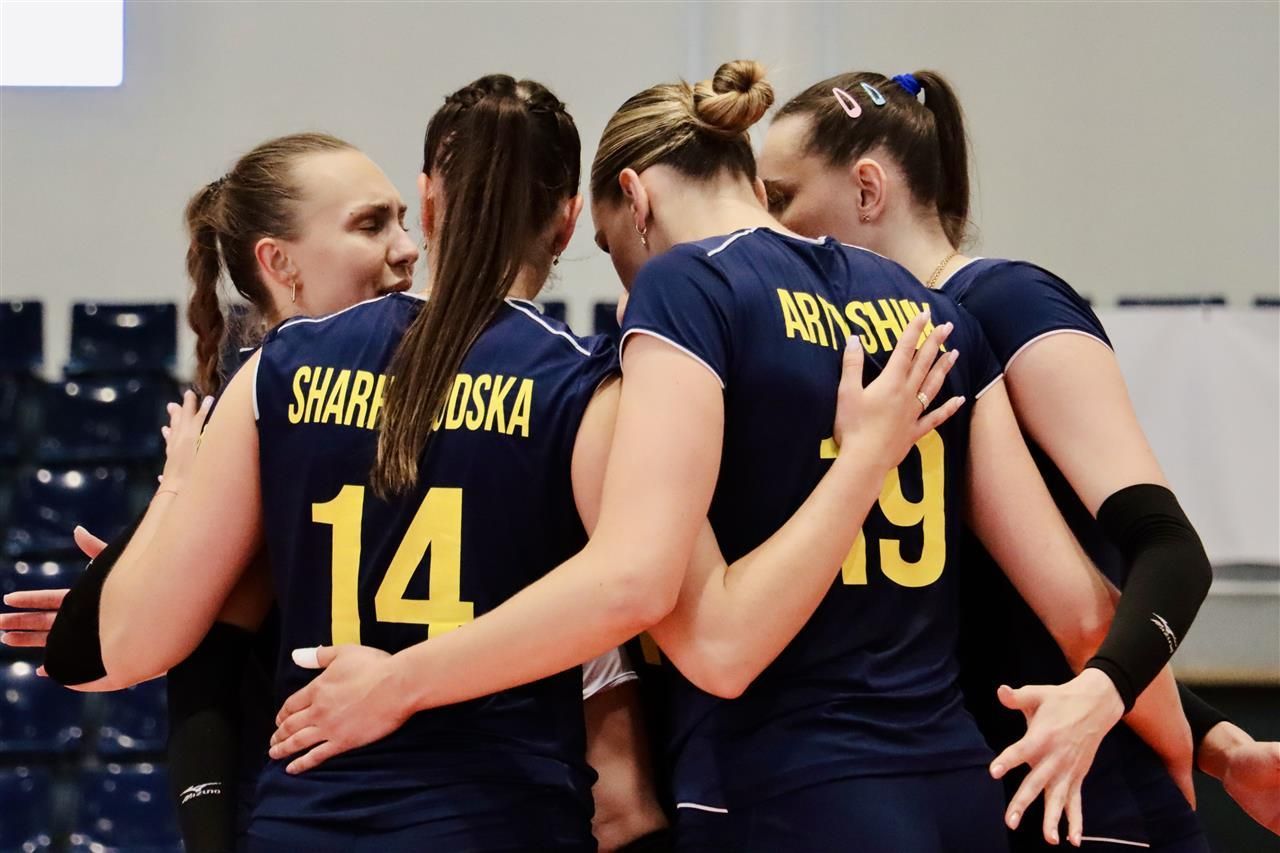 Сборная Украины по волейболу / фото: CEV