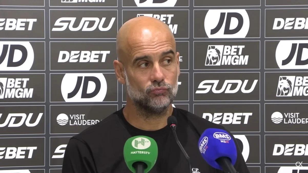 Пеп Гвардиола / скриншот с видео пресс-конференции