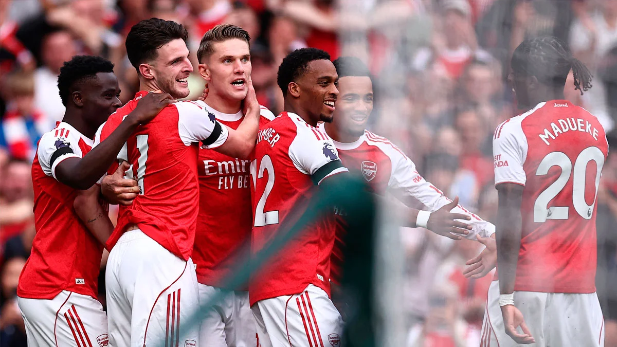 Арсенал – Лидс – 5:0 / HENRY NICHOLLS/AFP via Getty Images