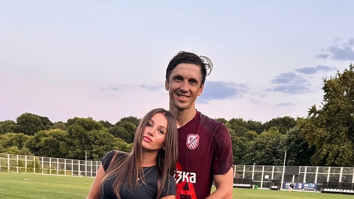 Іван Брікнер з дружиною / фото: соцмережі гравця