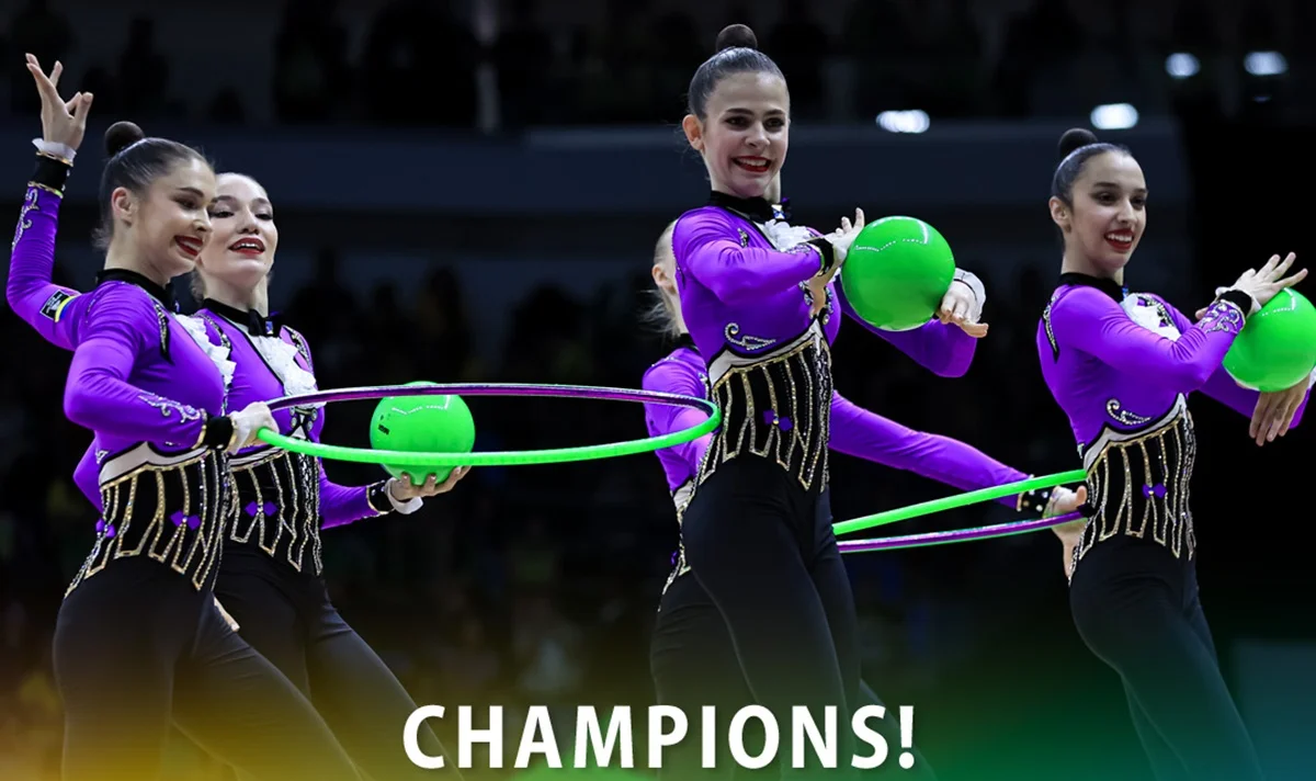 Сборная Украины выиграла золото / FIG