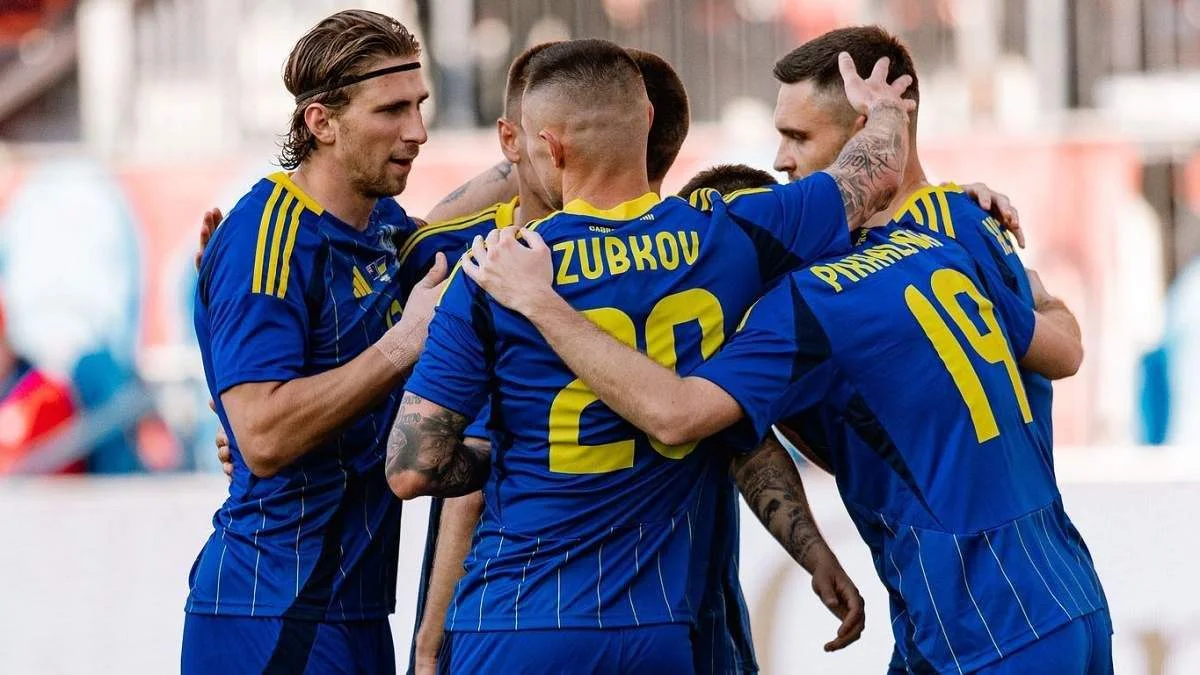 Сборная Украины / фото: УАФ