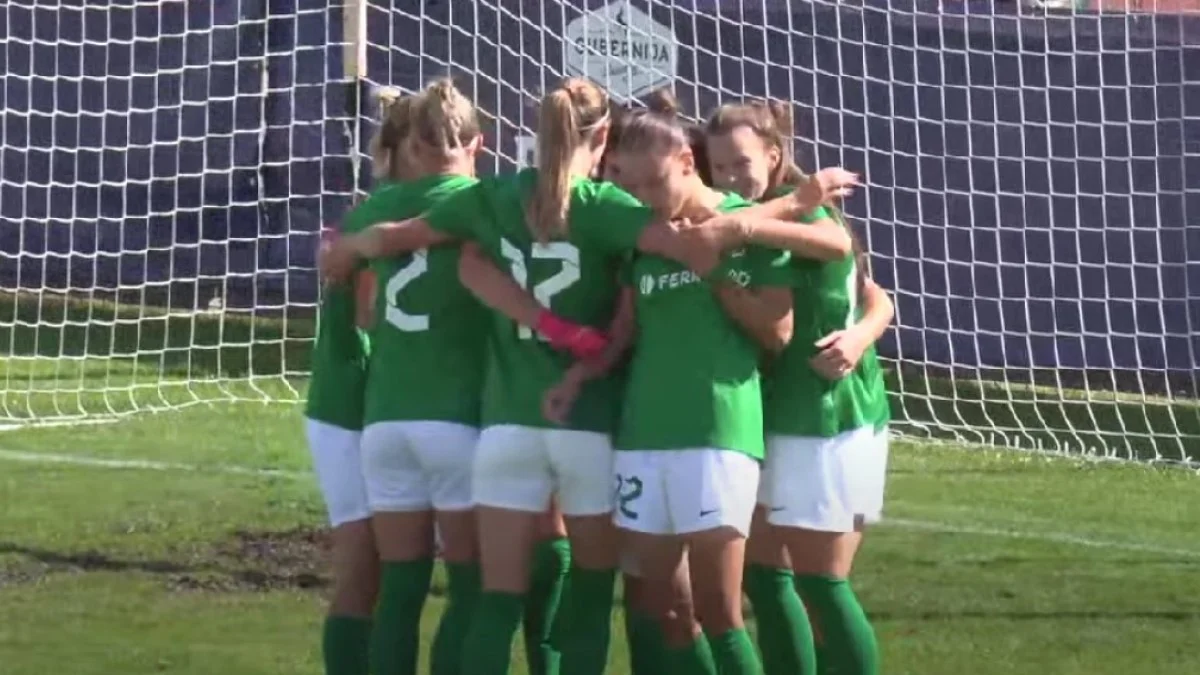 Женская команда Ворсклы / скриншот