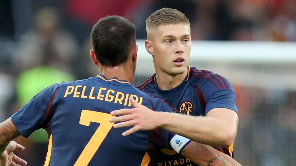 Пеллегрини и Довбик / Фото Paolo Bruno/Getty Images