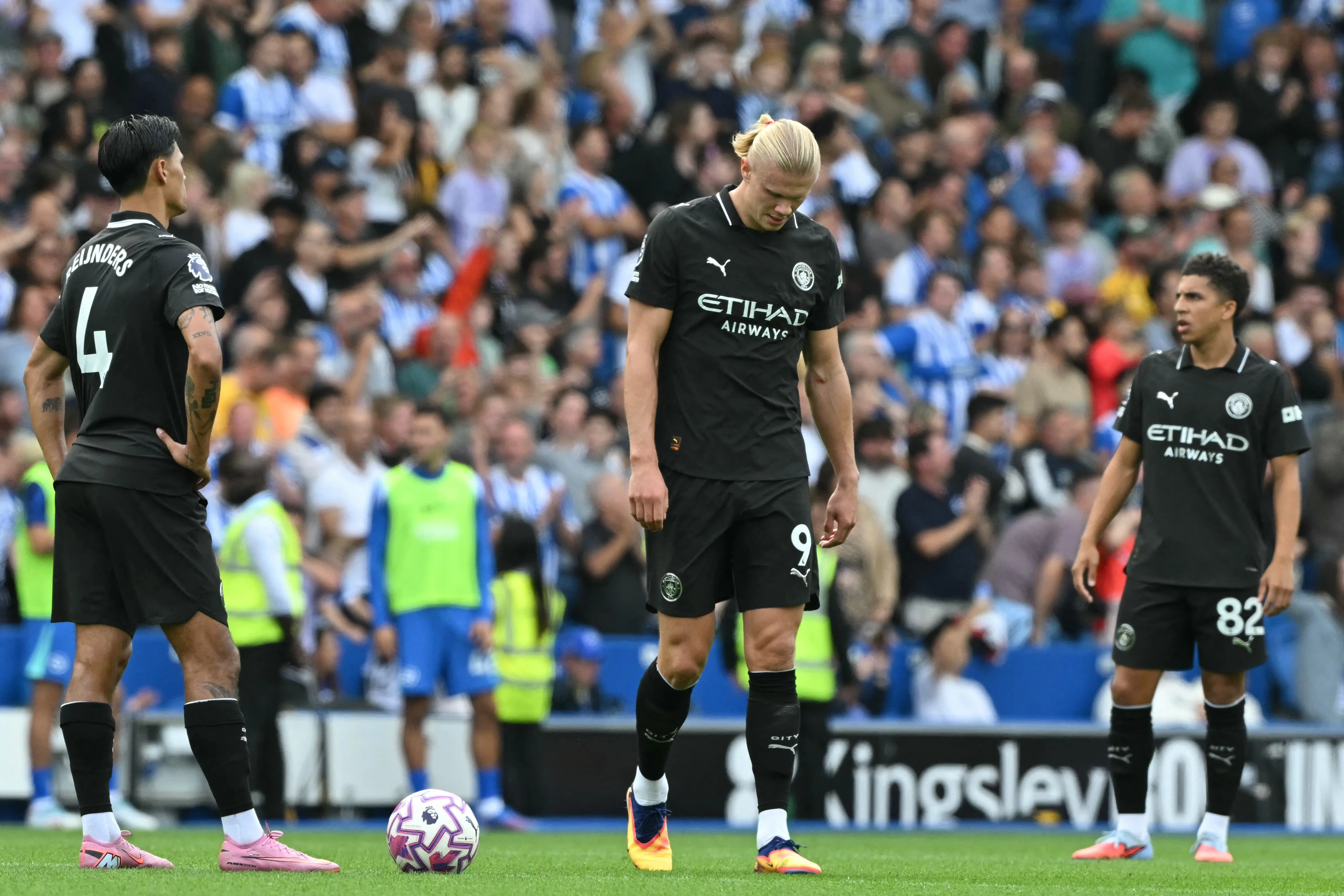 Брайтон – Манчестер Сіті – 2:1 / JUSTIN TALLIS/AFP via Getty Images