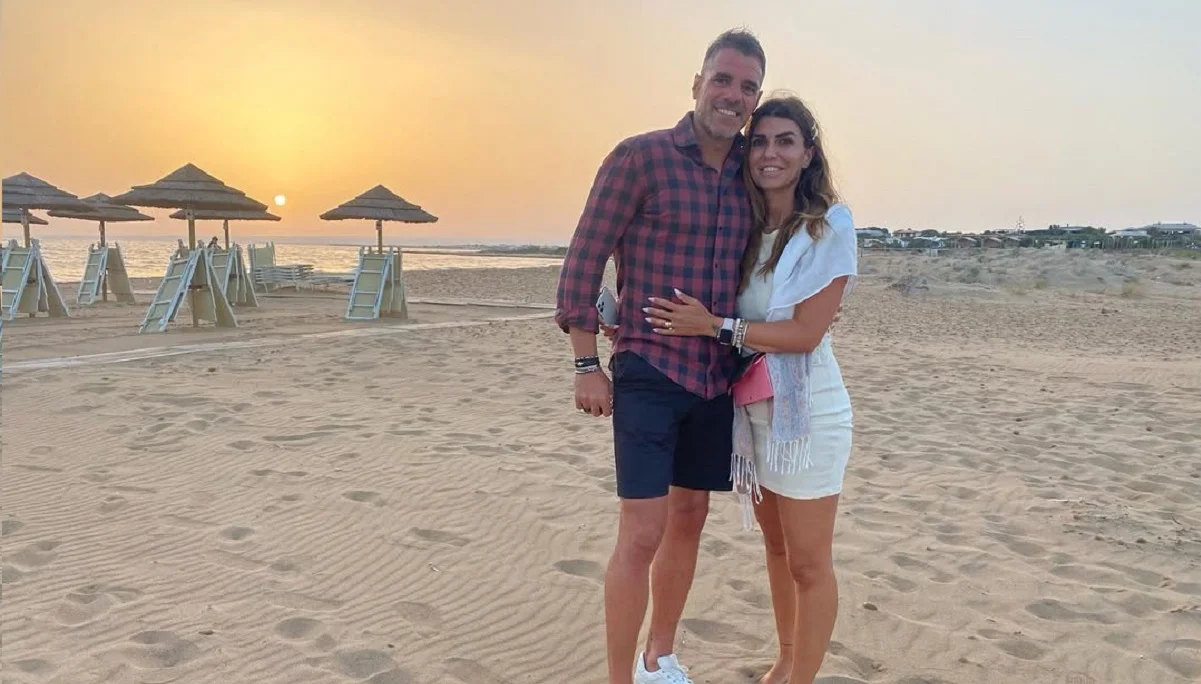 Сімоне Перротта з дружиною / Instagram