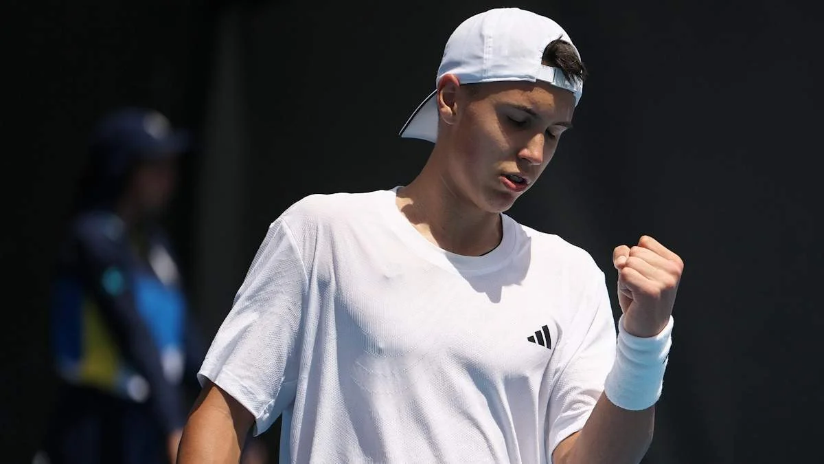 Нікіта Білозерцев / фото: Федерація Тенісу України (автор – Арата Ямаока)