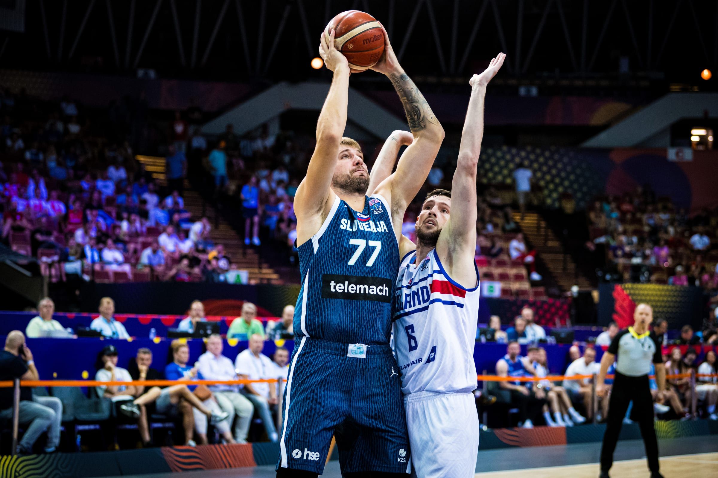 Дончіч допоміг Словенії переграти Ісландію / fiba.basketball