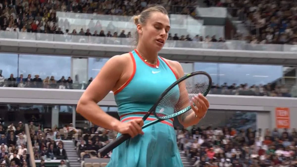 Аріна Соболенко / Скріншот