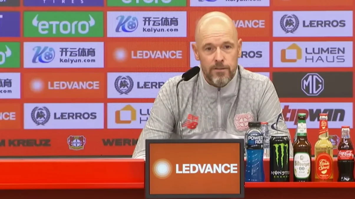 Эрик Тен Хаг / скриншот с пресс-конференции