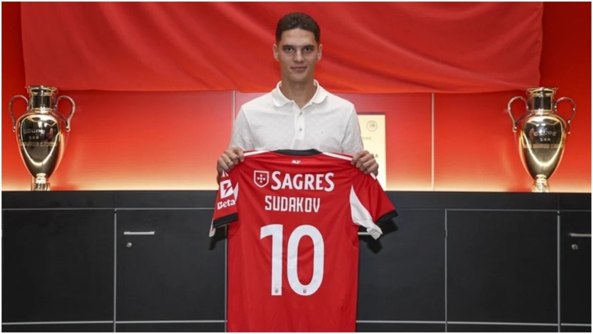 Георгій Судаков / Фото: ФК Бенфіка