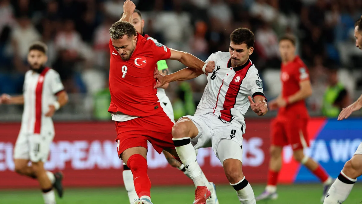 Грузія – Туреччина – 2:3 / GIORGI ARJEVANIDZE/AFP via Getty Images