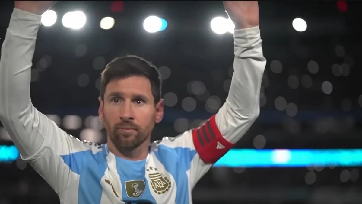 Ліонель Мессі / Скріншот