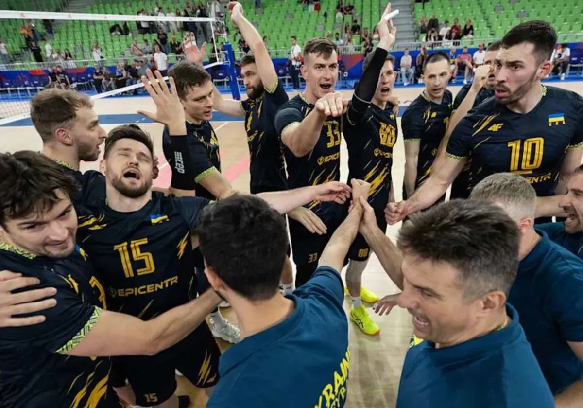 Мужская сборная Украины по волейболу / фото: instagram.com/fvu.official