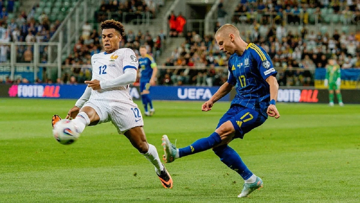 Украина – Франция – 0:2 / УАФ