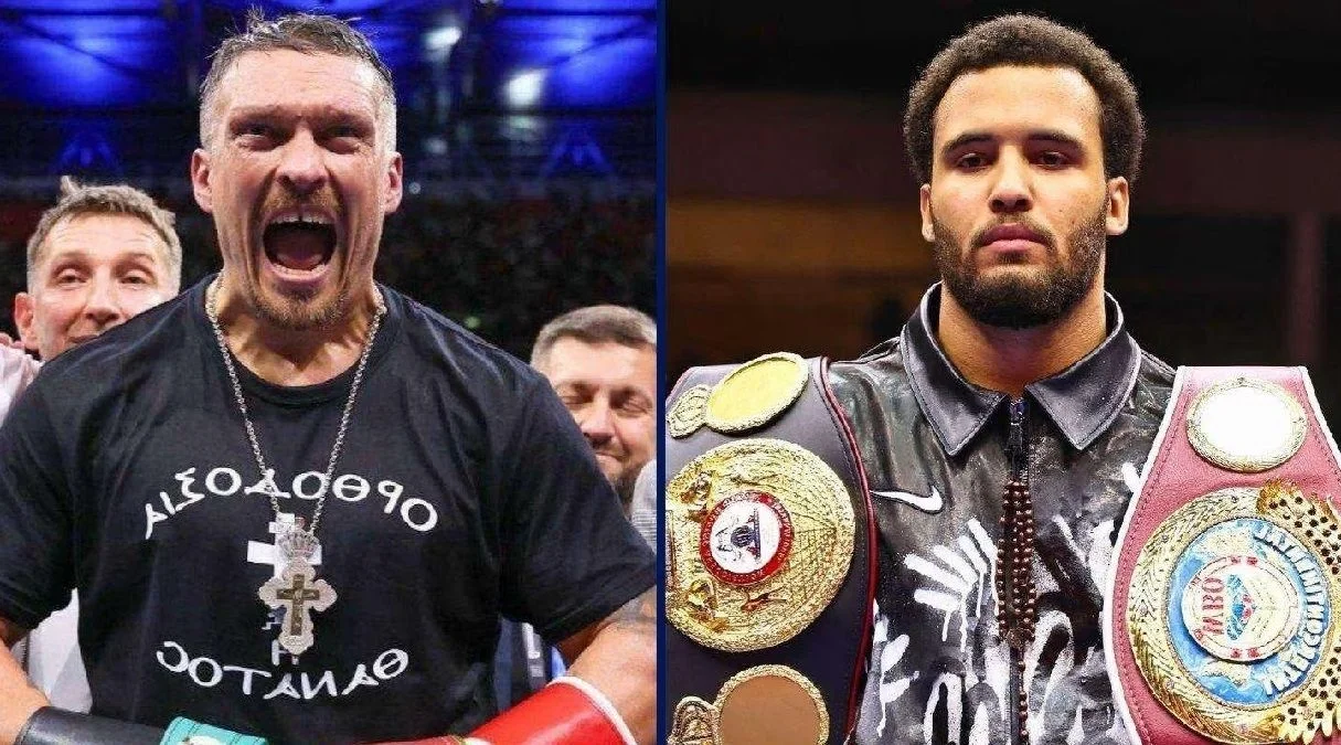 Олександр Усик і Мозес Ітаума / Фотоколаж з соцмереж