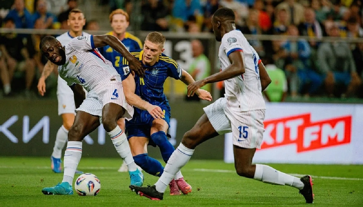 Україна – Франція – 0:2 / УАФ