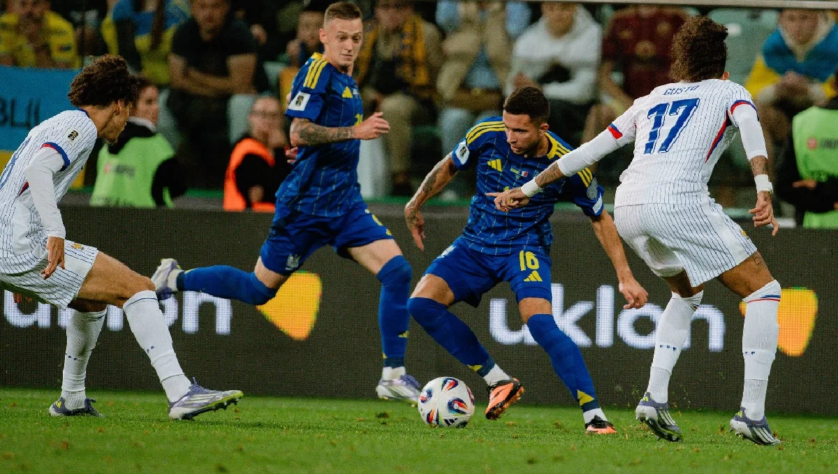 Украина – Франция – 0:2 / УАФ