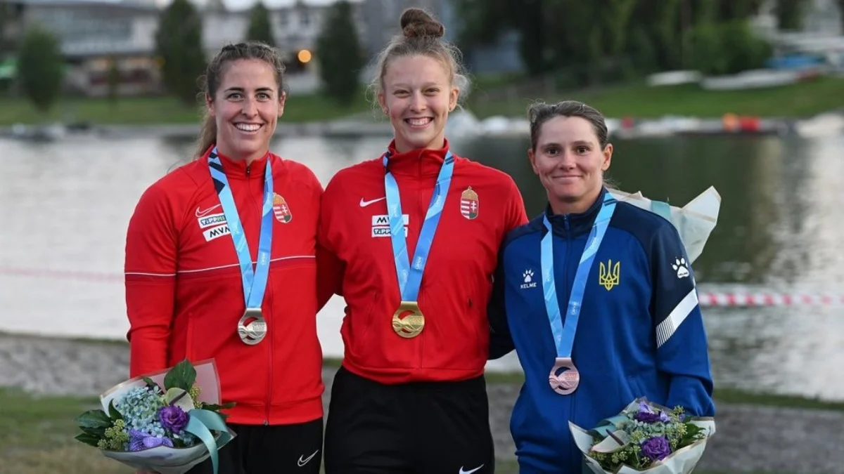 Людмила Бабак (справа) / Фото: Szalmás Péter