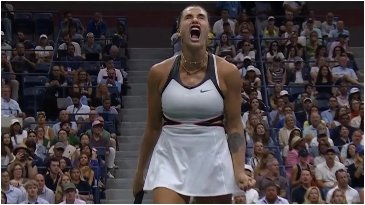 Аріна Соболенко / Скріншот