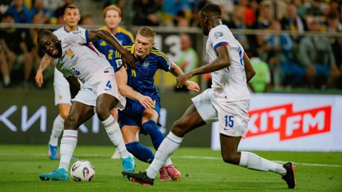 Украина – Франция / фото: Дан Балашов